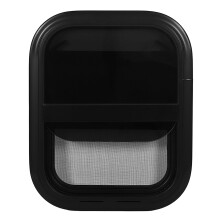 RV Sliding Window L300 H500mm UV Blocking Insectproof for Trailer Marine Camper Construction Vehicles for 26‑31mm/1‑1.2in Wall Thickness