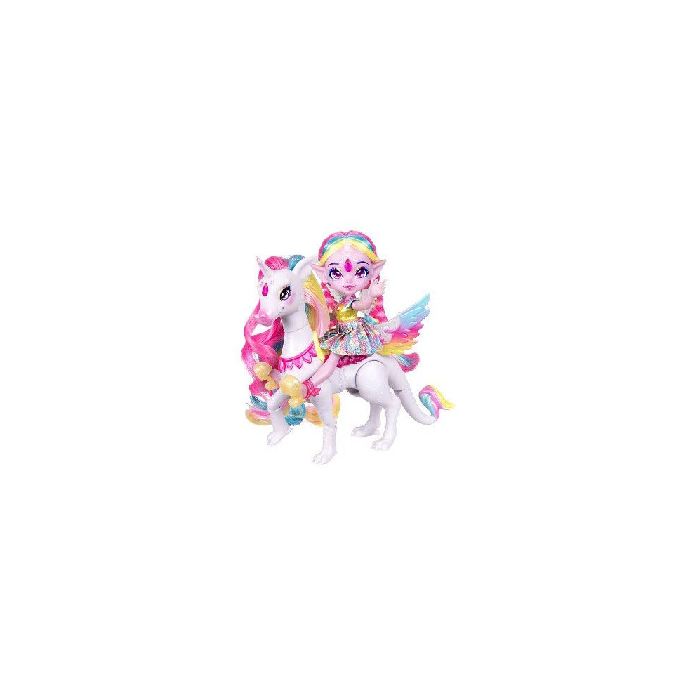 Magic Mixies Pixlings Shimmerverse Series Crea Y Mezcla Pociones Para Revelar A Unia La Unicorn Pixling Y A Rainbow Star El Pegacornio Esta Hermo-image