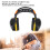 Ear Muff Hearing Protection SNR 30dB ABS Layered 5