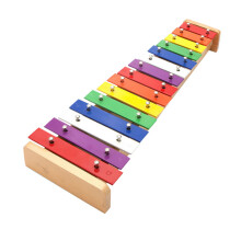 15 Notes Xylophone Colorful Children Educational Xylophone Kids Hand Knock Piano for Early Education