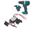 Cordless Drill Trigger Switch Lithium Battery Drill Electric Wrench Speed Control Trigger Switch with Light 7.2‑24V 15