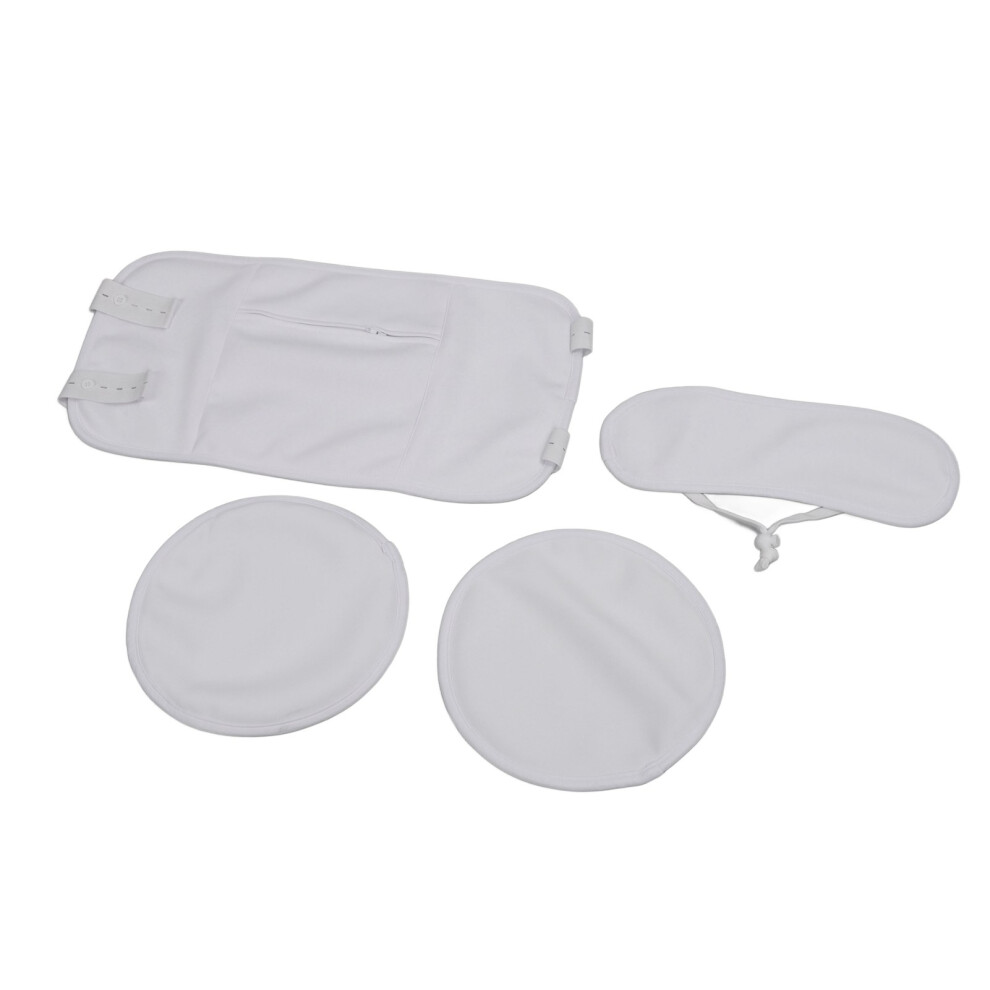 Castor Oil Packs Kit Reusable Adjustable Anti Leak for Waist Thyroid Neck Constipation Inflammation