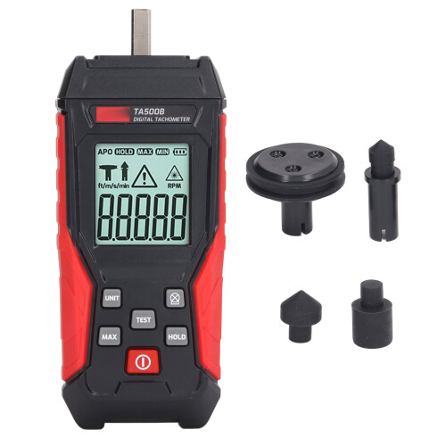 Digitaler Tachometer TA500B, 50-500mm, Max. 999999 U/min 1