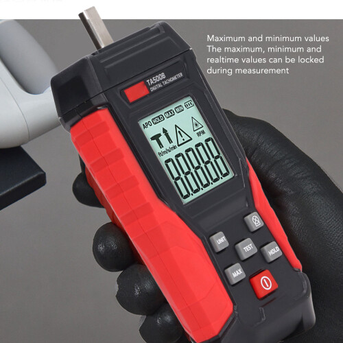 Digitaler Tachometer TA500B, 50-500mm, Max. 999999 U/min 2