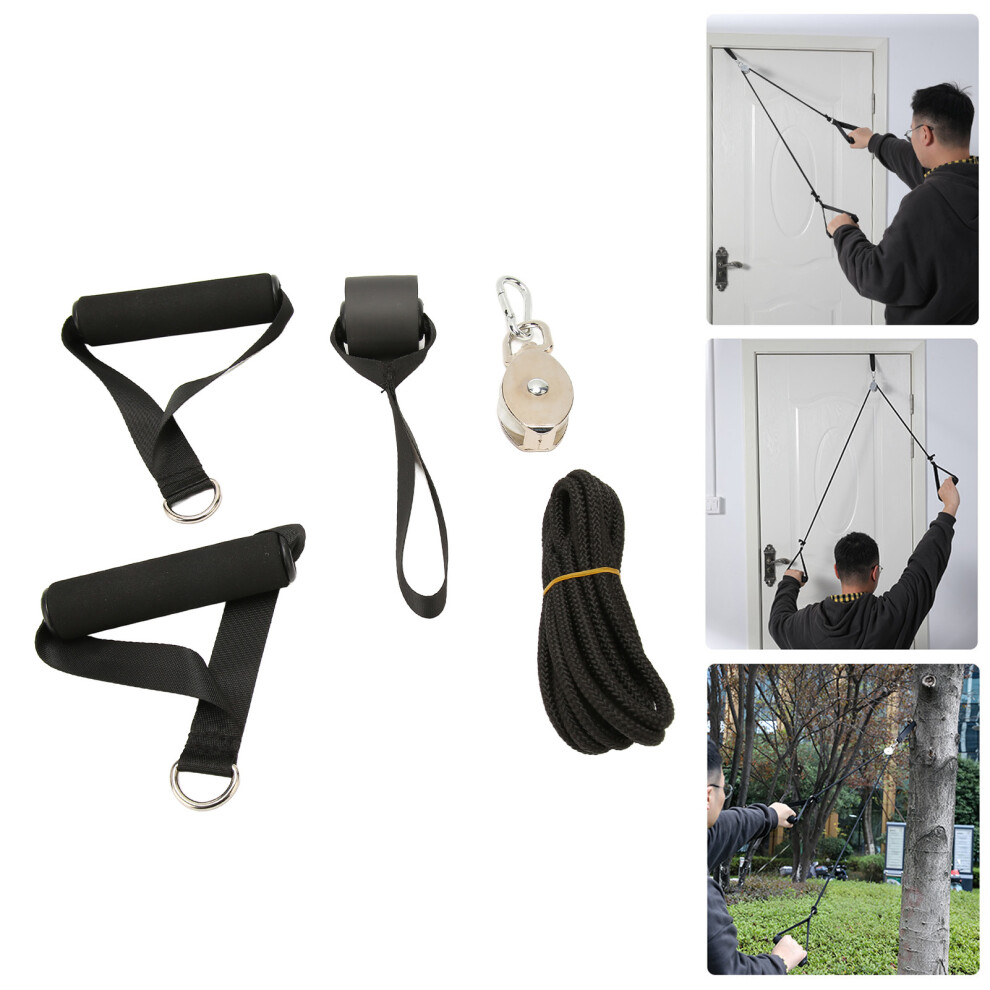 Overdoor Shoulder Exercise Pulley for Assisting Rehabilitation Physical Therapy for Hemiplegia Stroke