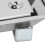 Embedded Panel Lock Stainless Steel Rectangular Trailer Paddle Door Key Latch Handle Truck Toolbox Lock 11