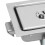 Embedded Panel Lock Stainless Steel Rectangular Trailer Paddle Door Key Latch Handle Truck Toolbox Lock 13