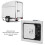 Embedded Panel Lock Stainless Steel Rectangular Trailer Paddle Door Key Latch Handle Truck Toolbox Lock 7