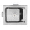 Embedded Panel Lock Stainless Steel Rectangular Trailer Paddle Door Key Latch Handle Truck Toolbox Lock 16