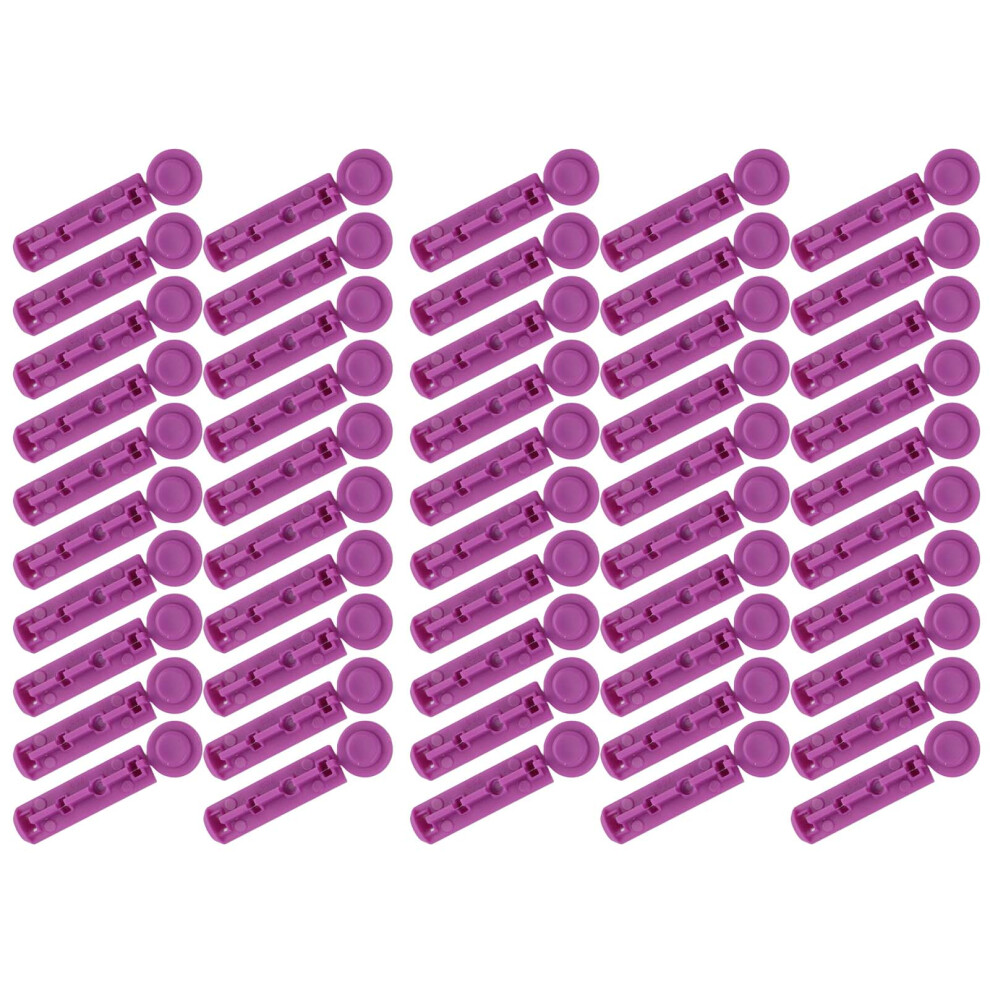 50PCS Diabetic Lancets for Blood Testing Glucose Testing Fits Most Lancing Devices Safe Single Use Blood Sugar Lancets