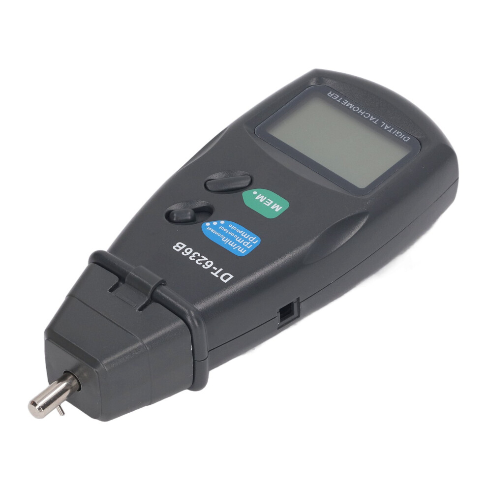 Lcd Contact Rpm Tachometer Photoelectric Non Contact Motor Tachometer Measuring Tool 4261314968455