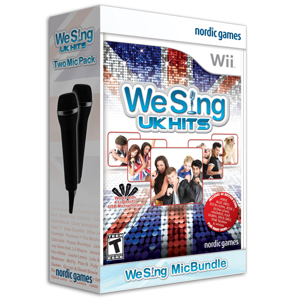 We Sing: Uk Hits With 2 Microphones - Nintendo Wii 854436004169