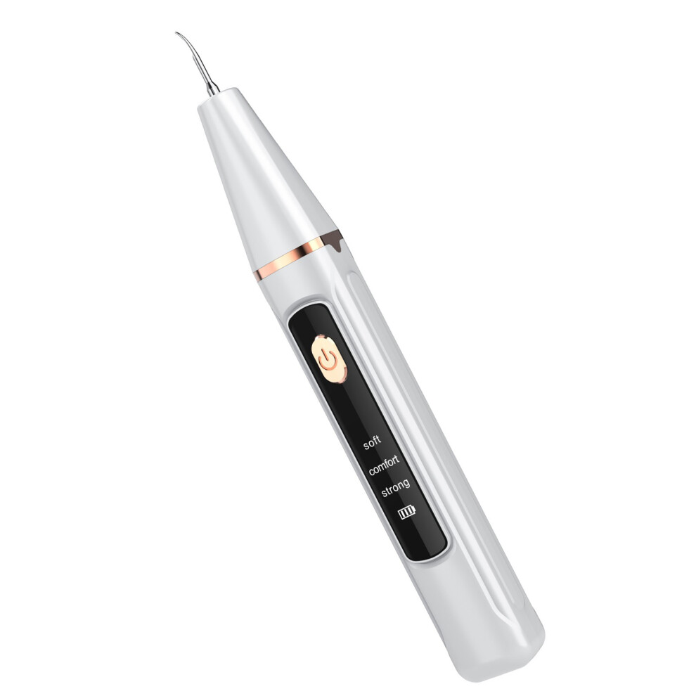 Electric Dental Calculus Remover Efficient Stainless Steel Teeth Tartar Scraper for Tooth Stains