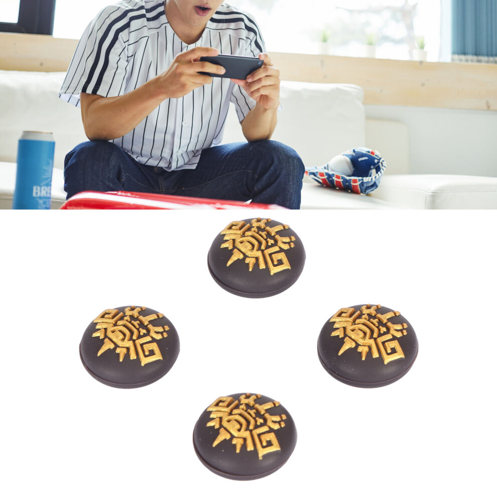 Joystick Cover Prevent Slip Protective Decorative Silicone Thumb Grip Cover For Switch For Switch Lite 4Pcs 4971314972641