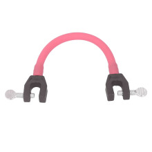 Ski Tip Connector Professional Speed Control Durable Portable Ski Training Aid for Beginners Kids Pink