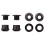 Wolf Tooth Components Σετ 4 Βίδες και Παξιμάδια για Μονοκόμματες (1X) Κινητήρες 1