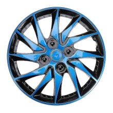 Applies to 14 Inch Car Wheel Case Hubcap Compatible Car Hub Auto Refit Accessory (black)-a
