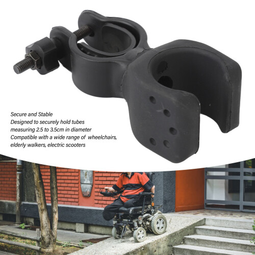 Crutch Bracket 360 ABS Rack for 2.5–3.5cm Tube 2