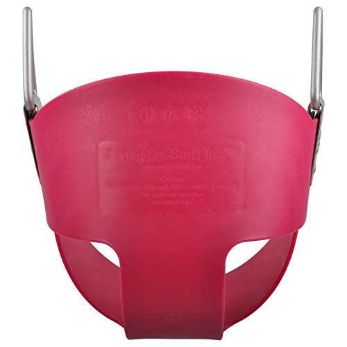 Swing Set Stuff Sedile a secchiello con adesivo logo SSS, rosa 2