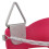 Swing Set Stuff Sedile a secchiello con adesivo logo SSS, rosa 2