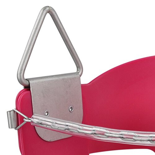 Swing Set Stuff Sedile a secchiello con adesivo logo SSS, rosa 1