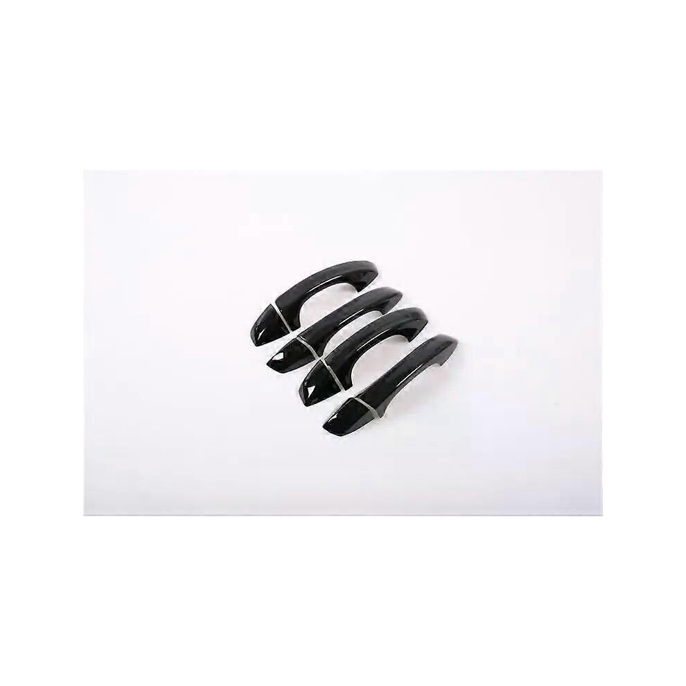 (noir 0 boutons) Compatible avec Seat Ateca 2017-2021 Autocollant de garniture de poignée de porte latérale