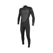 O'Neill Uomo Reactor-2 3/2mm Wetsuit con Zip Posteriore, Nero/Nero, 2XL
