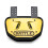 Battle Back Bone Back Plate - Rear Protector Lower Back Pads for Footb 3