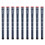 Winn Dri-Tac Standard Navy Blå - 9 Delars Golfgrepp Bundle 1