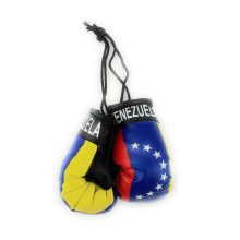 Red Hat Ent Hangende autospiegel Mini bokshandschoenen (Venezuela)