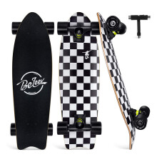 BELEEV Cruiser Skateboard per principianti Skateboard completo da 27 pollici