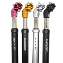 Tija de sill   n de bicicleta con suspensi   n DJc, amortiguador, cuerpo de aluminio ligero de 272, 309 y 316 mm (cabezal negro de 300 mm, compuesto