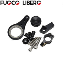 (Bracket Black)Applicable To Kawasaki Ninja600 Zx636 Zx6r 05-06 Modified Titanium Size Bracket Damping