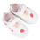 Rosa Babyschuhe mit Erdbeer-Muster, Größe 16, 12,5 cm 11