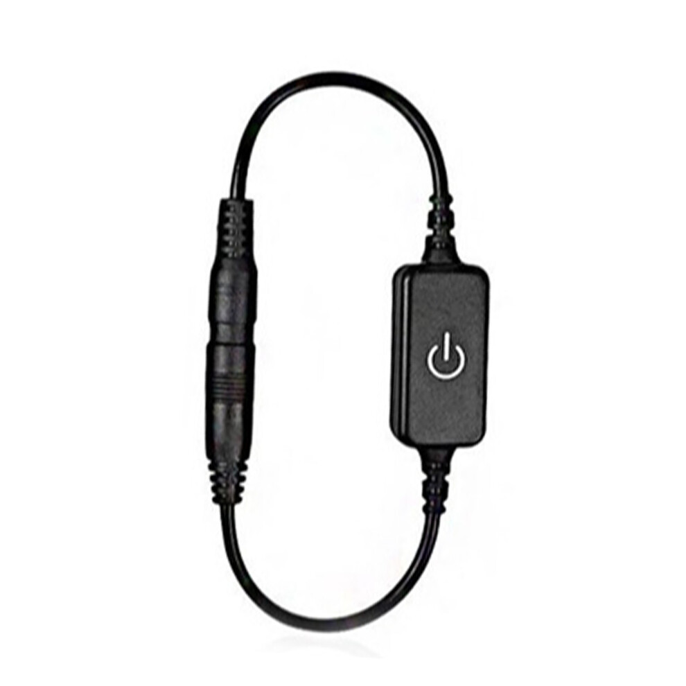 12Â24V 4A Mini Led Dimmer Touch Switch Single Color Light Emitting Diode Strip Light Brightness Controller On Off Switch Black 9321314985151