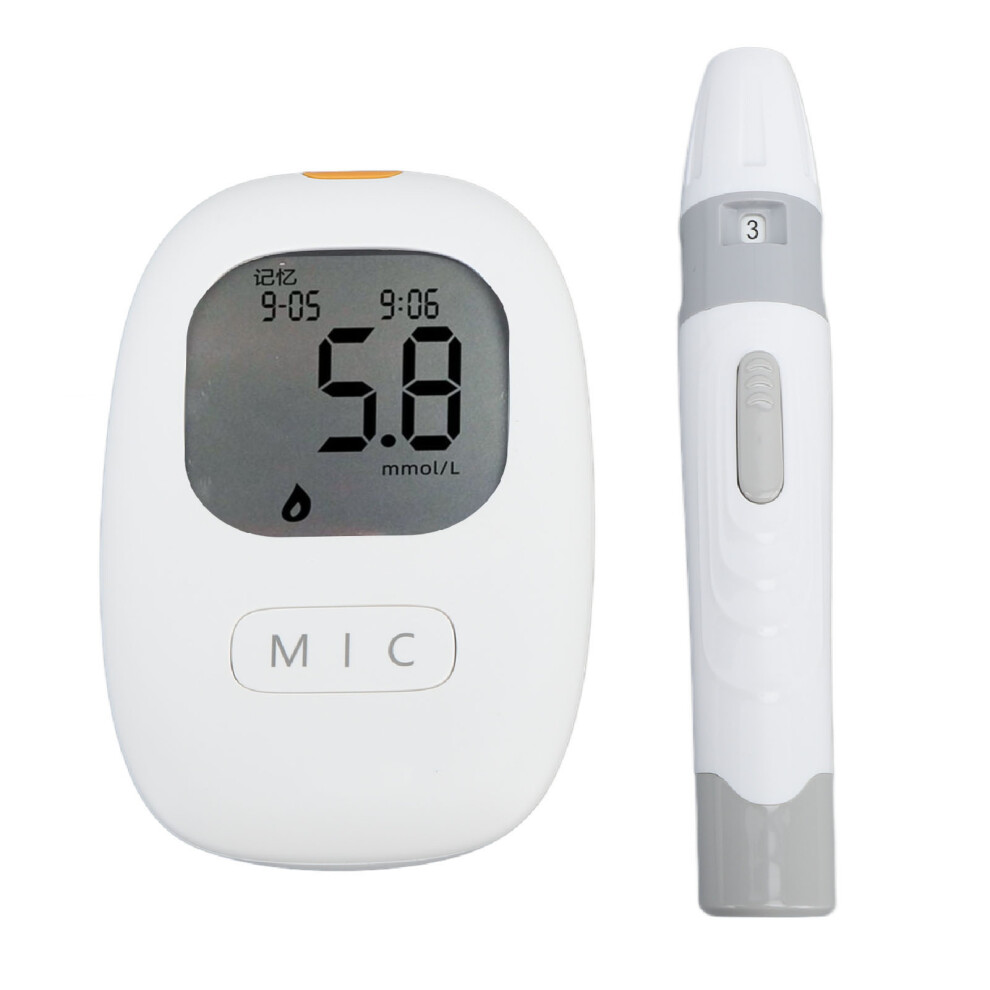 Blood Glucose Meter High Stability Accurate Reliable Blood Sugar Test Kit With Blood Collection Pen for Home
