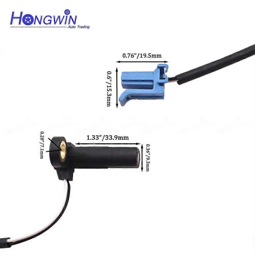 Suitable For Chevrolet Input And Output Speed Sensor With White Connector 24259853 24259 1