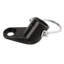 Verstellbarer Bürostuhl aus Leder, ergonomischer Support, für Home Office, Schwarz