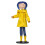 NECA Poup?e Coraline Bendy en imperm?able 3