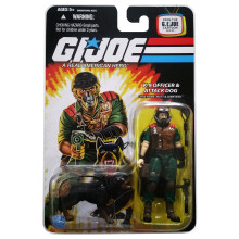 G.I. Joe, 25 anivers rio, s rie de desenhos animados: Mutt e Junkyard (oficial K-9 e c o de ataque) 3 3/4 polegadas figura