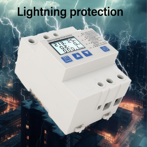 Automatic Self Recovery Power Overvoltage Protector Over Under Voltage Protective Device AC230V 1A‑63A 2