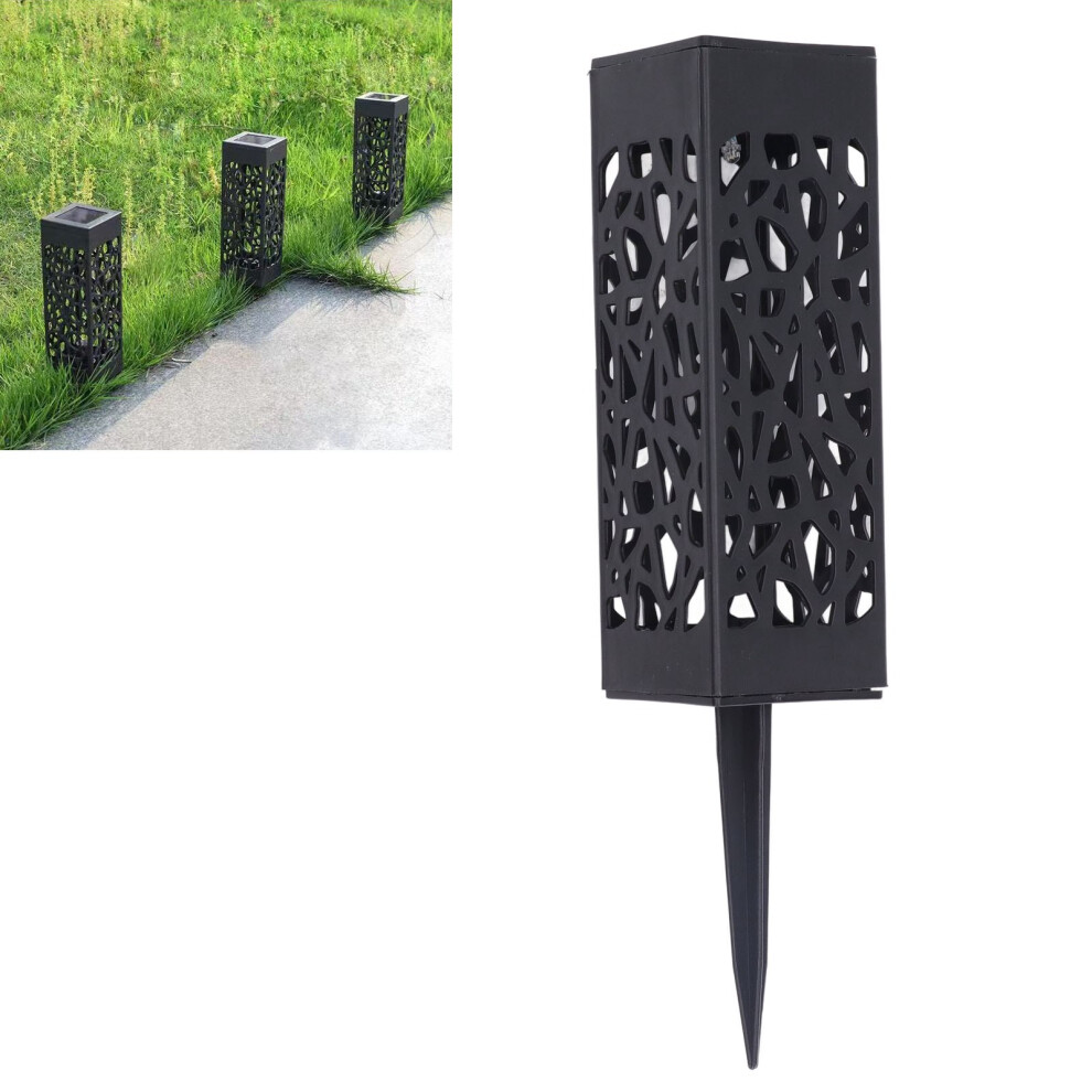 Landscape Light Waterproof Energy Saving Hollow Pattern Decorative Solar Garden Insert Light Warm Light-image-OPC-PHQZMHJ-NEW