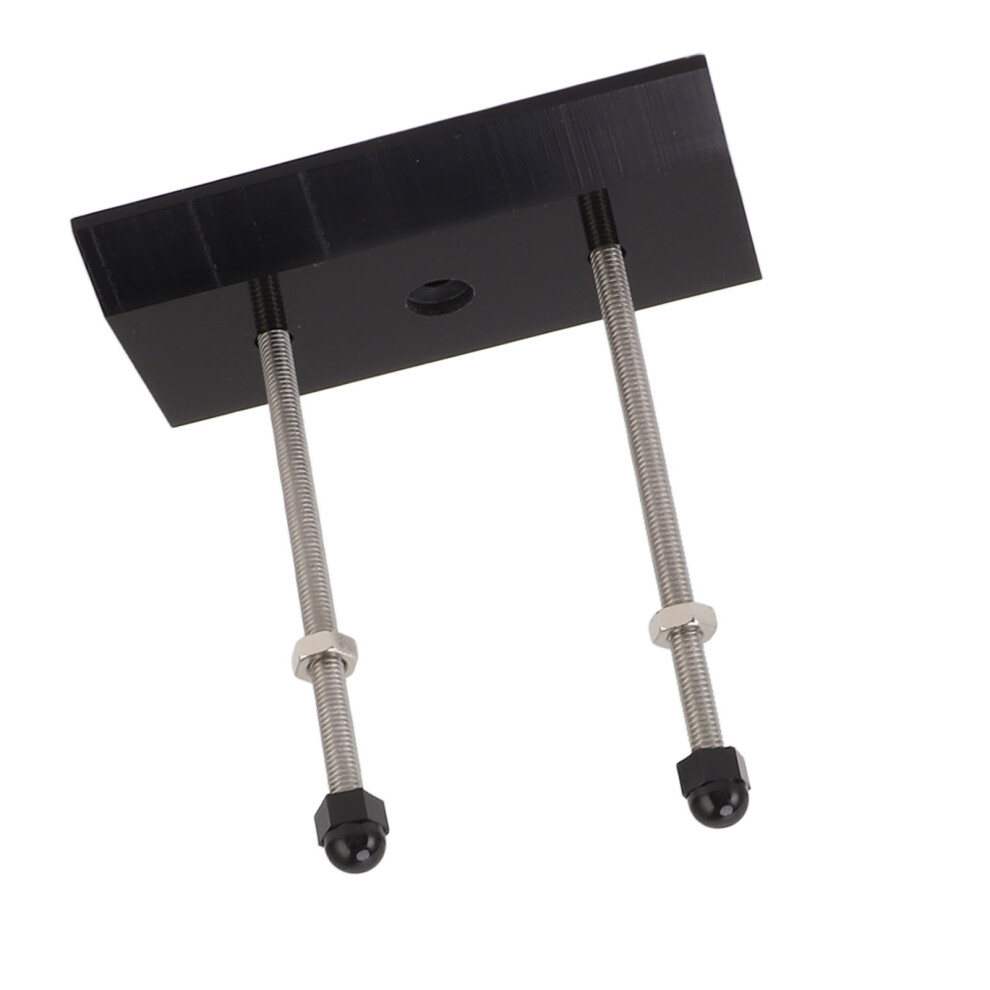 Skateboard Hanger Durable Acrylic Vertical Floating Effect High Stability Skateboard Wall Mount For Deck Display Storage Black 6901314994310