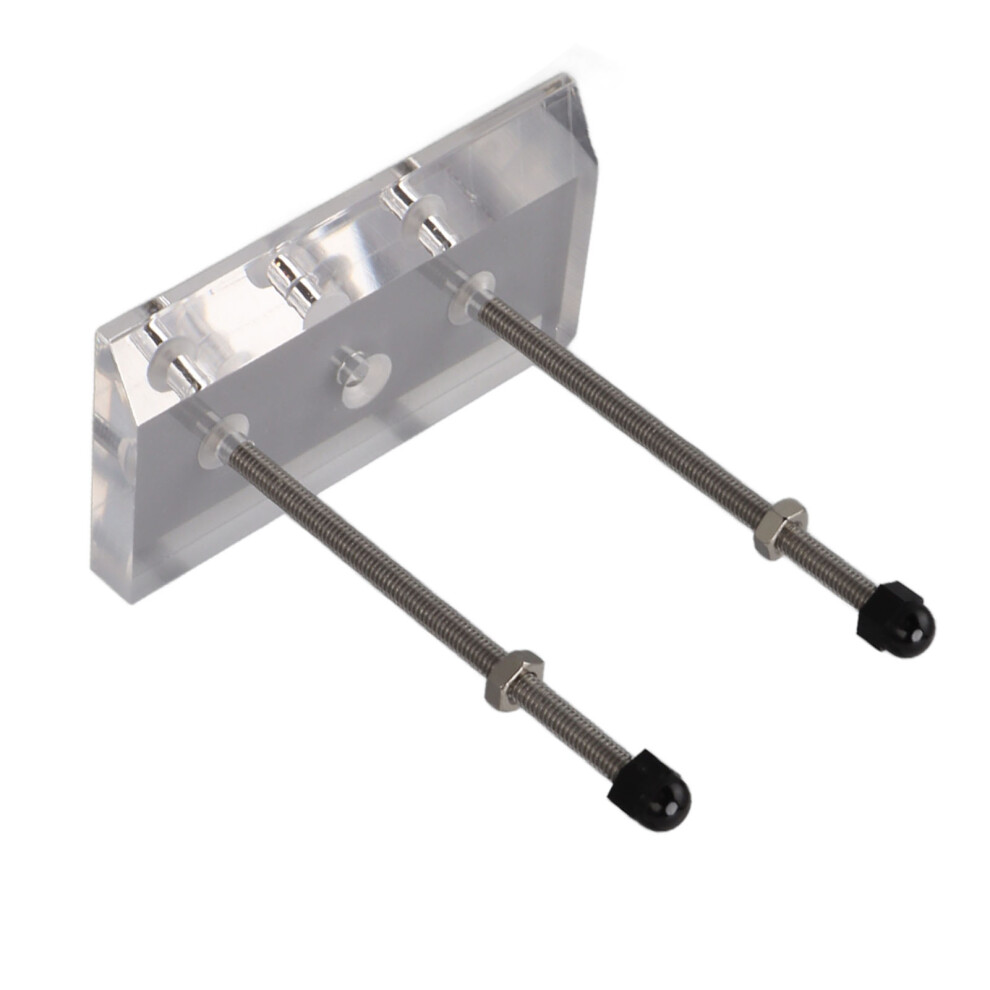 Skateboard Hanger Durable Acrylic Vertical Floating Effect High Stability Skateboard Wall Mount For Deck Display Storage Transparent 5091314994326