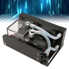 Water Cooling Pump 12V 10W 300ML Water Tank 80mm 4000RPM Fan Water Cooling Tank for Industry