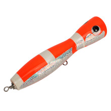 Top Wasser Salzwasser Köder 10cm Linden Reflex Orange für Barsch Thunfish