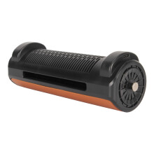 Car Seat Cooling Fan USB Powered Bladeless 3 Speeds Strong Cooling Air Fan Car Seat Fan with Adjustable Strap for SUV RV Brown