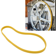 2PCS Bandsaw Tires Non Slip Noise Reduction Rubber Tire for 10 Inch Woodworking Band Saw Wheel Yellow