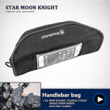 Applicable Motorcycle handlebar navigation bag saddle bag big screen mobile phone/GPS for BMW R NINE