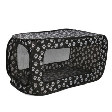Zusammenklappbares Haustierzelt für Hunde & Katzen 87x42x45cm Atmungsaktives tragbares Kennel